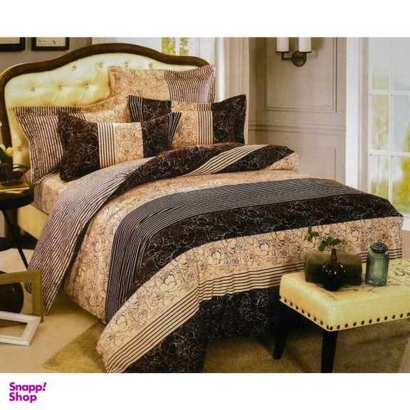 سرویس لحاف روتختی کاوالی هوم مدل Tina دونفره 6تکه