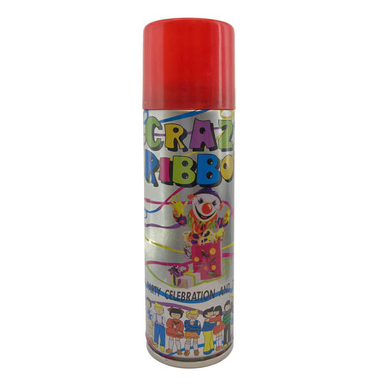 اسپری نخ شادی مدل Crazy Ribbon 02 سایز 150