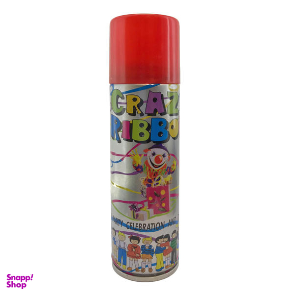 اسپری نخ شادی مدل Crazy Ribbon 02 سایز 150
