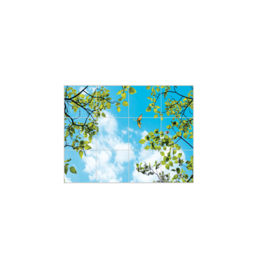 تایل آسمان مجازی بنی دکو مدل UV87 سایز 60x60 سانتی متر مجموعه 12 عددی