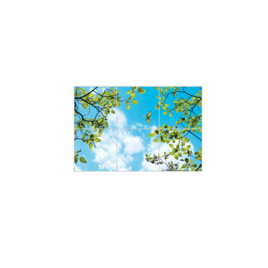 تایل آسمان مجازی بنی دکو مدل UV87 سایز 60x60 سانتی متر مجموعه 6 عددی