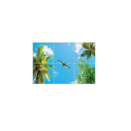 تایل آسمان مجازی بنی دکو مدل UV88 سایز 60x60 سانتی متر مجموعه 6 عددی