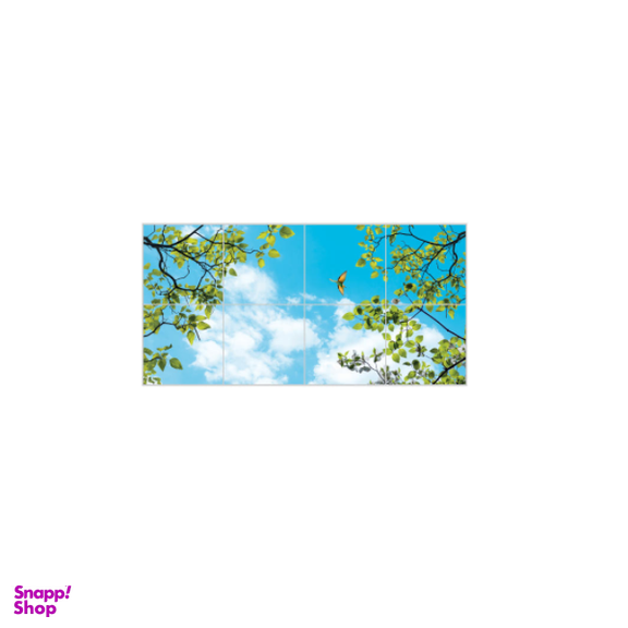 تایل آسمان مجازی بنی دکو مدل UV87 سایز 60x60 سانتی متر مجموعه 8 عددی