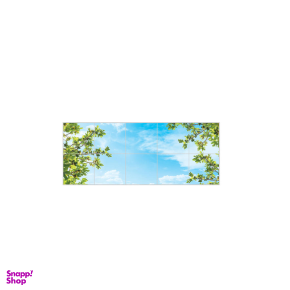 تایل آسمان مجازی بنی دکو مدل UV86 سایز 60x60 سانتی متر مجموعه 10 عددی