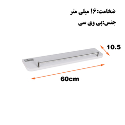 طبقه دیواری دلفین مدل PVC-6010-RH