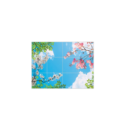 تایل آسمان مجازی بنی دکو مدل UV89 سایز 60x60 سانتی متر مجموعه 9 عددی