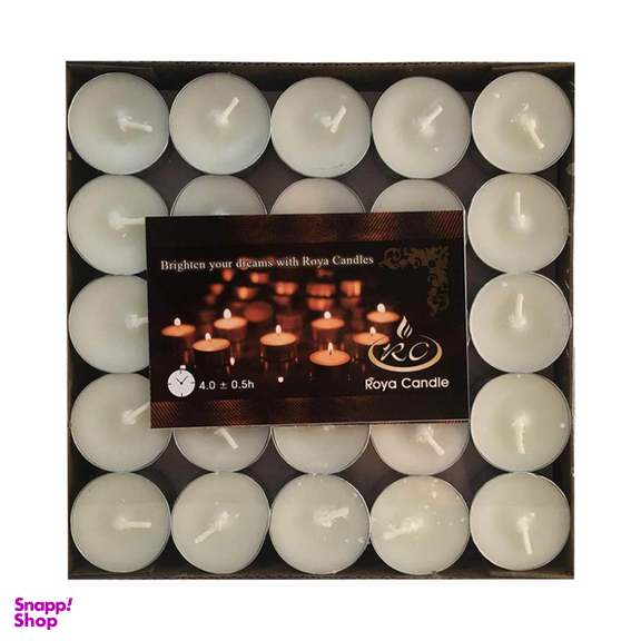 شمع وارمر رویا کندل (Roya Candle) کد 100 بسته 100 عددی