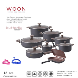 سرویس پخت و پز 18 پارچه وون (Woon) مدل Bismark