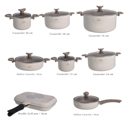 سرویس پخت و پز 18 پارچه وون (Woon) مدل Bismark