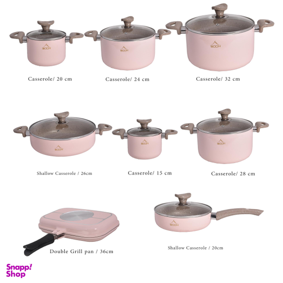 سرویس پخت و پز 18 پارچه وون (Woon) مدل Bismark