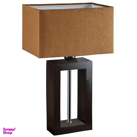 آباژور رومیزی چوبی چشمه نور مدل MT7067/BR-N شیدنسکافه ای