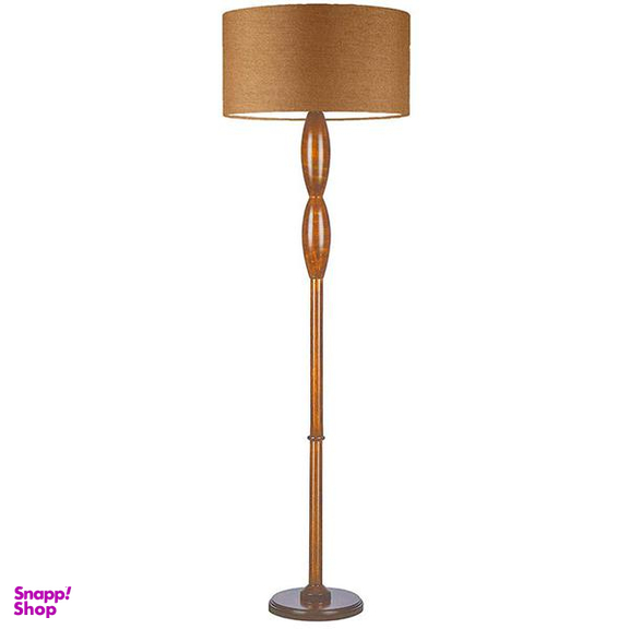 آباژور ایستاده چوبی چشمه نور مدل ML7041/F-N شید نسکافه ای