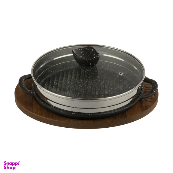تابه گریل درب دار نالینو مدل Padela کد 02 سایز 26