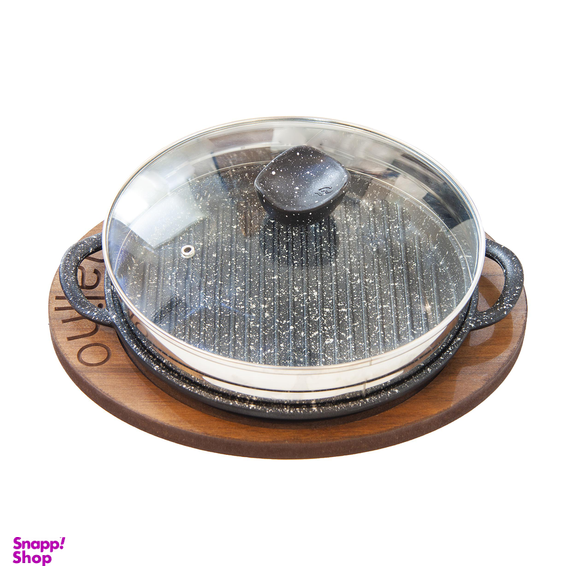 تابه گریل درب دار نالینو مدل Padela کد 02 سایز 26