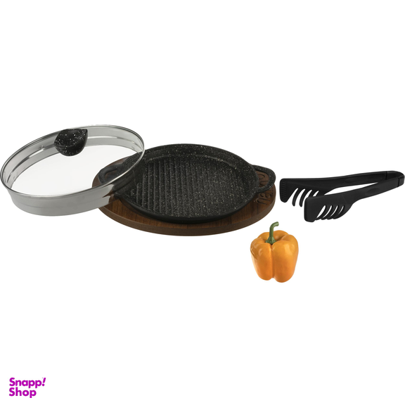 تابه گریل درب دار نالینو مدل Padela کد 02 سایز 26