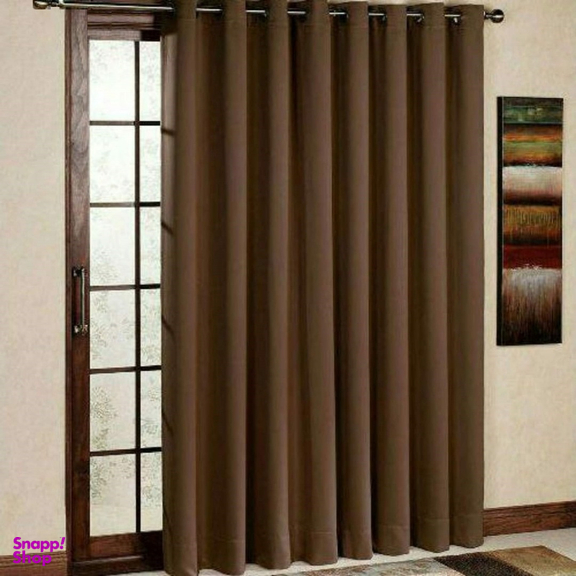 پرده کوکو جم (Coco Jam) مدل ملانژ سایز 140×280 سانتی‌ متر