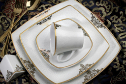 سرویس غذاخوری 105پارچه چینی پردیس مدل رونیکا 12نفره
