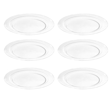 پیش دستی گرد یکبار مصرف پیک نیک (Picnic) مدل الماس بسته 6 عددی