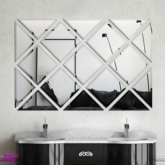 آینه دکوراتیو بتابی کد 5010