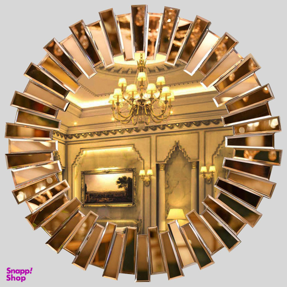 آینه اوراش طرح خورشیدی مدل OX-01