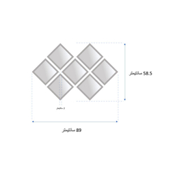 آینه مدل آنا
