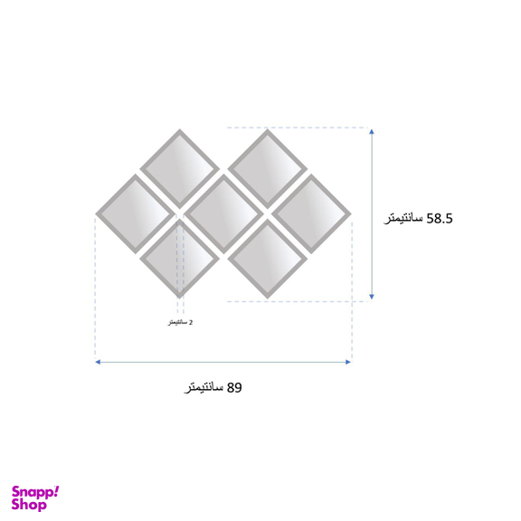 آینه مدل آنا