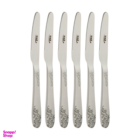 کارد میوه خوری ناب استیل مدل امپریال بسته 6 عددی