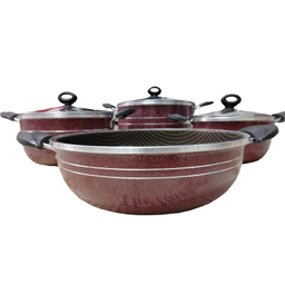 سرویس پخت و پز 7 پارچه هلنا (Helena) طرح لانه زنبوری