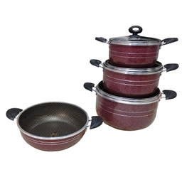 سرویس پخت و پز 7 پارچه هلنا (Helena) طرح لانه زنبوری