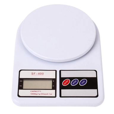 ترازوی آشپزخانه مدل Sf-400 ظرفیت ۱۰ کیلوگرم