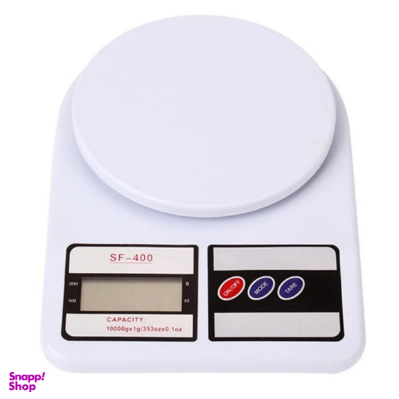 ترازوی آشپزخانه مدل Sf-400 ظرفیت ۱۰ کیلوگرم