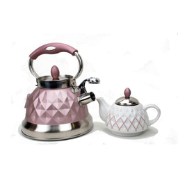 ست کتری و قوری هوم لوکس مدل لوزی رنگی