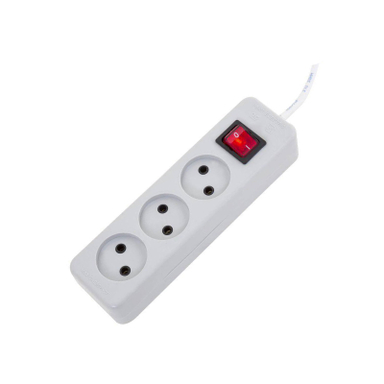 رابط برق سه خانه بدون ارت پارت الکتریک (Part Electric) مدل شهاب 850