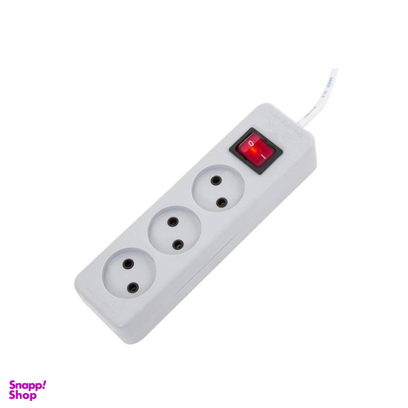 رابط برق سه خانه بدون ارت پارت الکتریک (Part Electric) مدل شهاب 850