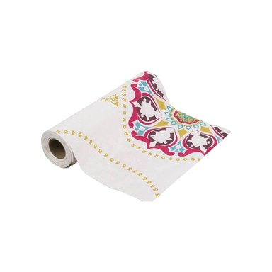 سفره یکبار مصرف کاغذی مدل SOF-KGH12-1 رول 10 متر چند رنگ