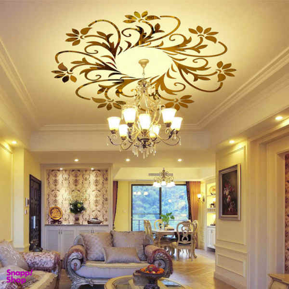 آینه اِلِنسی مدل گلستان کد 60C