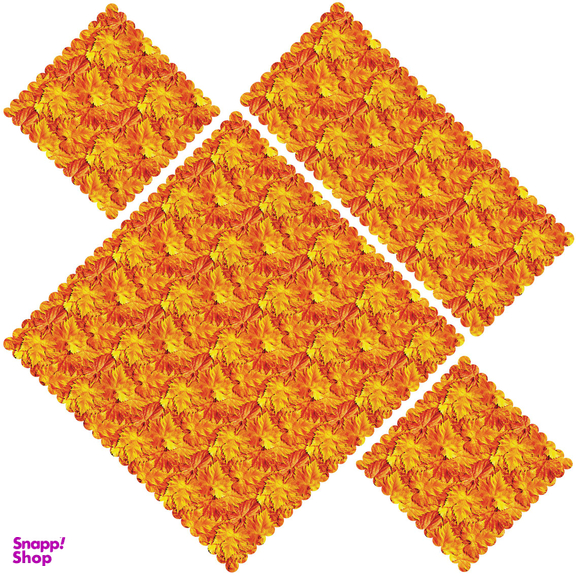 ست 4 تکه رومیزی مدل S31-42072 چند رنگ