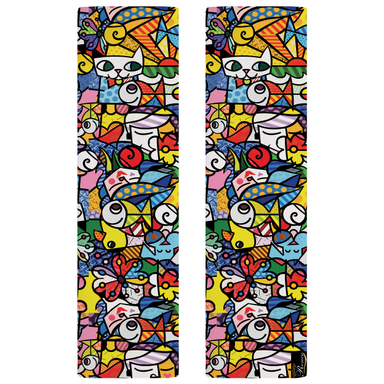 دستگیره یخچال رنس مدل G1-100003 چند رنگ سایز 30*16*2 سانتی‌ متر بسته 2 عددی