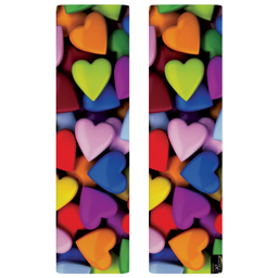 دستگیره یخچال رنس مدل G1-101001 چند رنگ سایز 30*16*2 سانتی‌ متر بسته 2 عددی