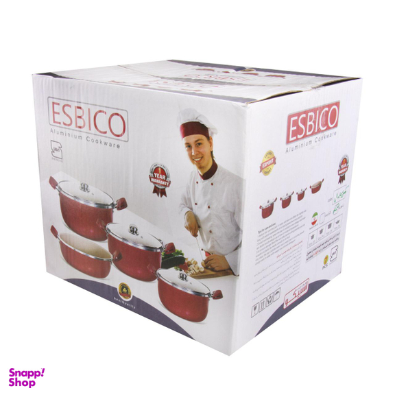 سرویس قابلمه 7 پارچه اسبیکو کد 5070