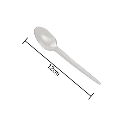 قاشق یکبار مصرف مدل چای خوری AR بسته 50 عددی بی رنگ