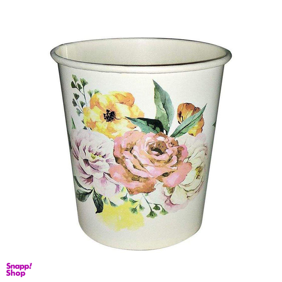 لیوان یکبار مصرف کاغذی الین پلاست مدل KGH6-100 بسته 100 عددی چند رنگ