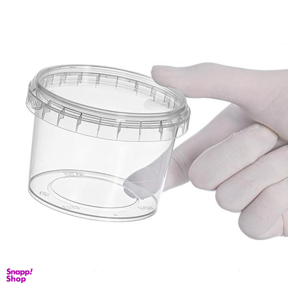 ظرف یکبارمصرف کد 310 بسته 5 عددی بی رنگ شفاف