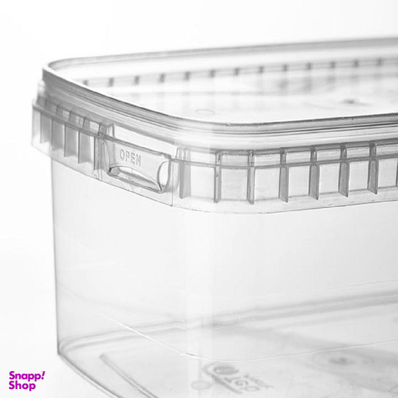 ظرف ماکروویو مدل 1000C بسته 2 عددی بی رنگ