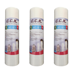 فیلتر دستگاه تصفیه کننده آب سی سی کا مدل pp 5 micron-F02 بسته 3 عددی