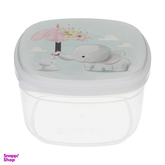 ظرف نگهدارنده وینتج طرح فیل مدل VNP035 مجموعه 4 عددی