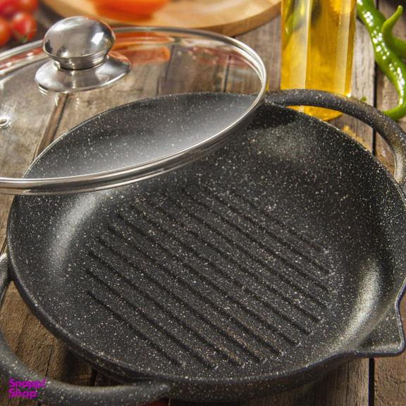 تابه گریل درب دار نالینو مدل Teyam سایز 24