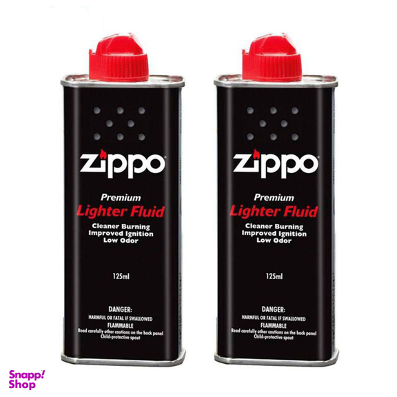 بنزین فندک زیپو مدل 125ML بسته 2 عددی