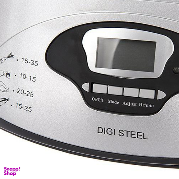 بخارپز پارس خزر مدل Digi Steel