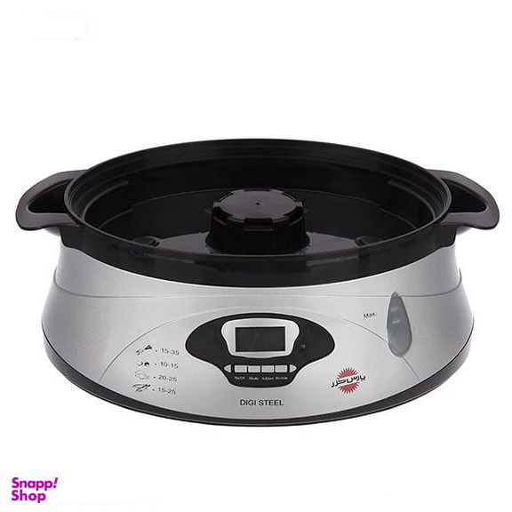بخارپز پارس خزر مدل Digi Steel